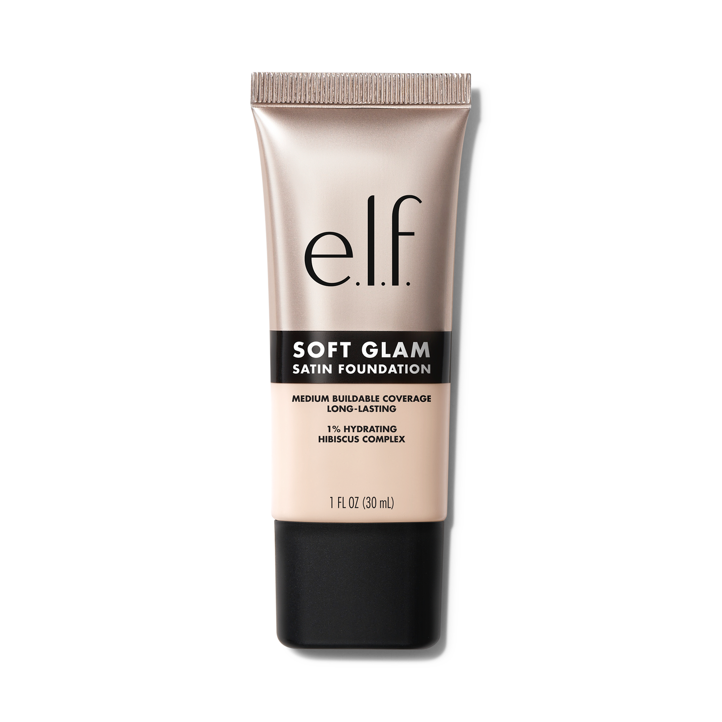 Long-Lasting Soft Glam Satin Foundation - Medium Buildable Coverage